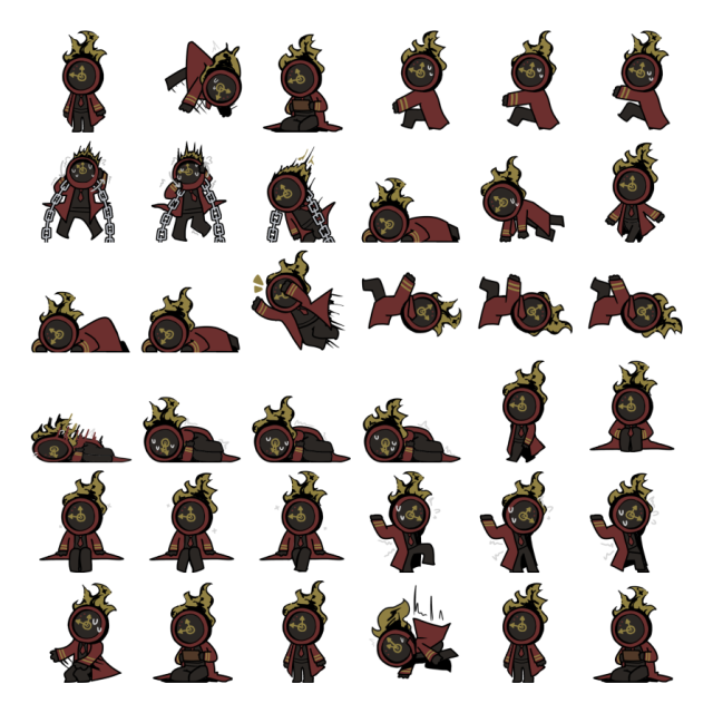 Dante Shimeji Sprite Preview