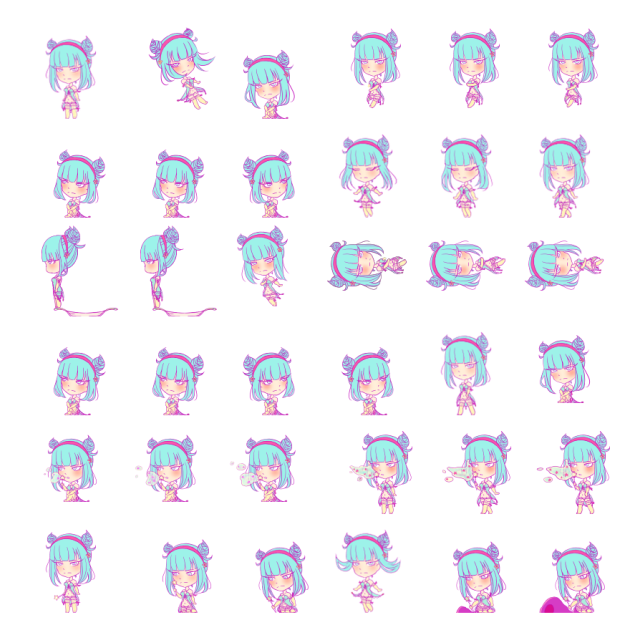 Daoko Girl Shimeji Sprite Preview