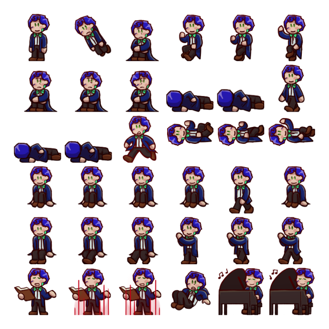David Shimeji Sprite Preview
