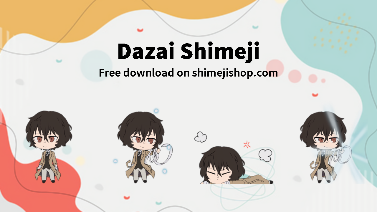 Dazai Shimeji Cover
