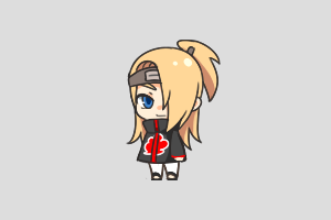 Deidara Shimeji featured image – free desktop pet from Naruto