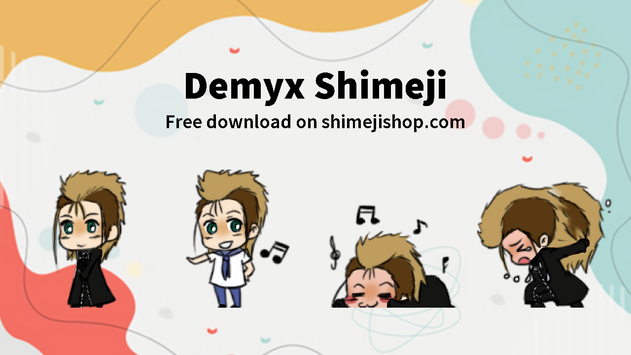 Demyx Shimeji Cover