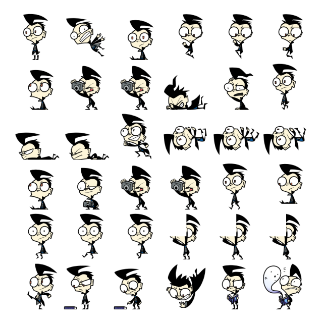 Dib Shimeji Sprite Preview
