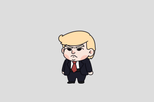 Donald Trump Shimeji featured image – free desktop pet from Celebrity