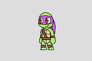 Donatello Shimeji featured image – free desktop pet from Teenage Mutant Ninja Turtles