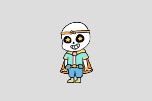 Dreamtale Sans Shimeji featured image – free desktop pet from Undertale