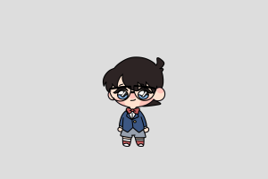 Edogawa Conan Shimeji featured image – free desktop pet from Detective Conan