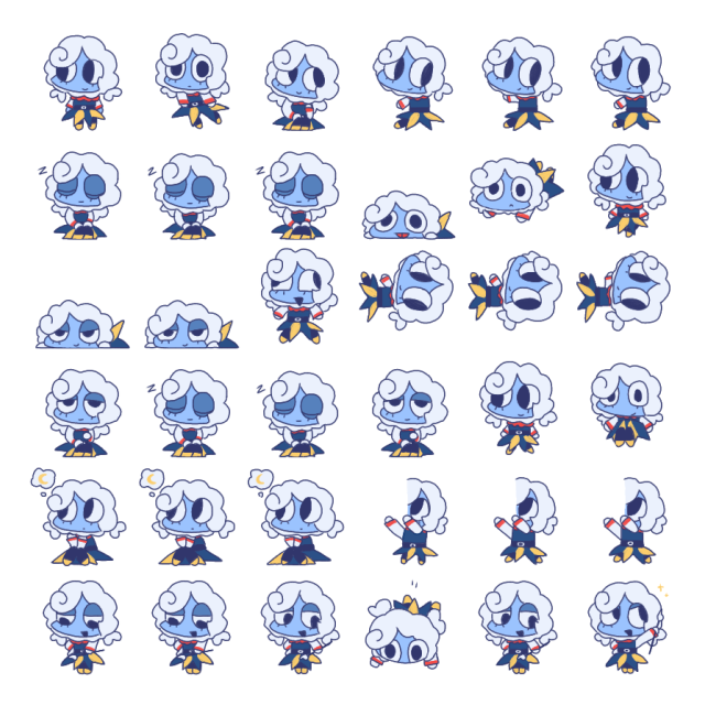 Elnina Shimeji Sprite Preview