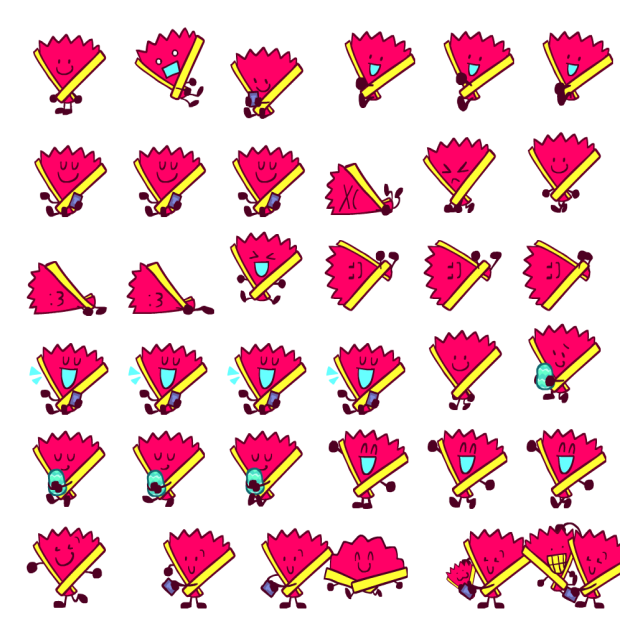 Fan Shimeji Sprite Preview