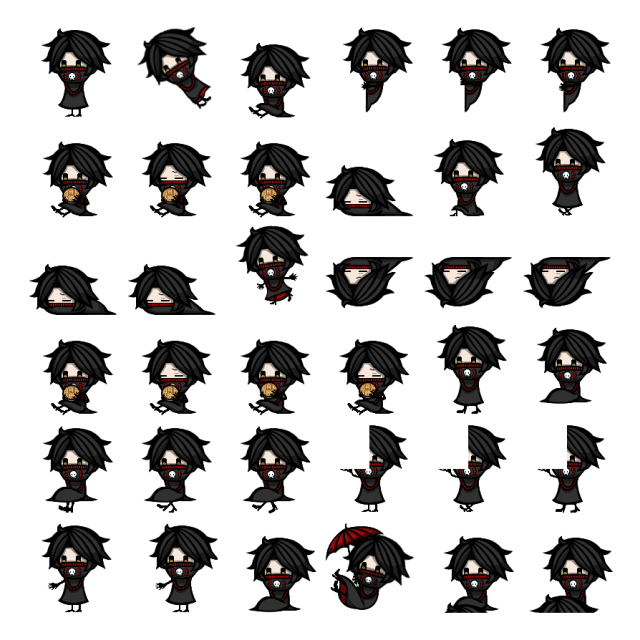 Feitan Portor Shimeji Sprite Preview
