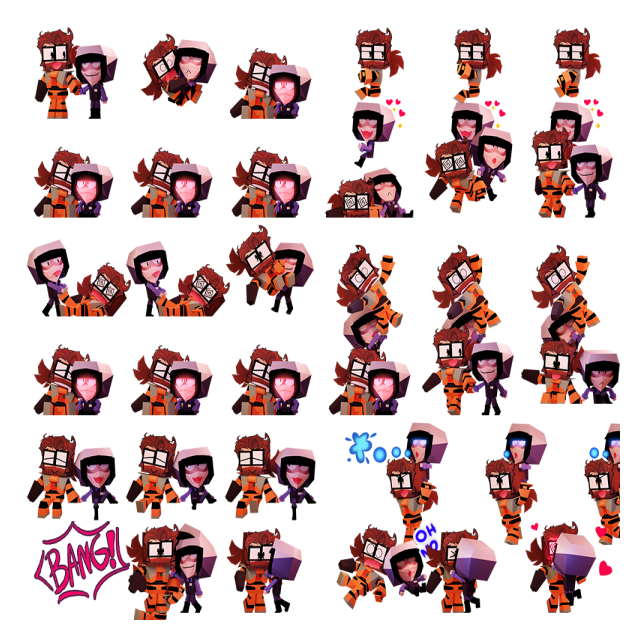 Frenrey Shimeji Sprite Preview