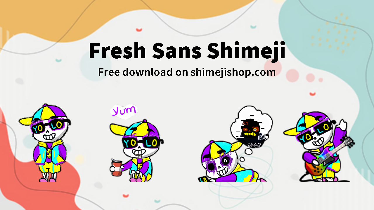Fresh Sans Shimeji Cover