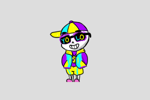 Fresh Sans Shimeji featured image – free desktop pet from Undertale