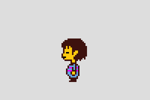 Frisk Shimeji featured image – free desktop pet from Undertale