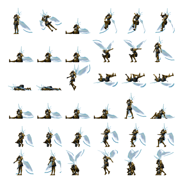 Gabriel Shimeji Sprite Preview