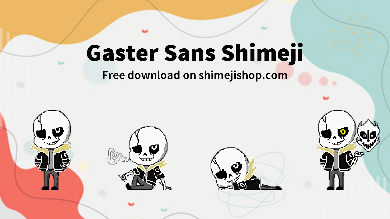 Gaster Sans Shimeji Cover