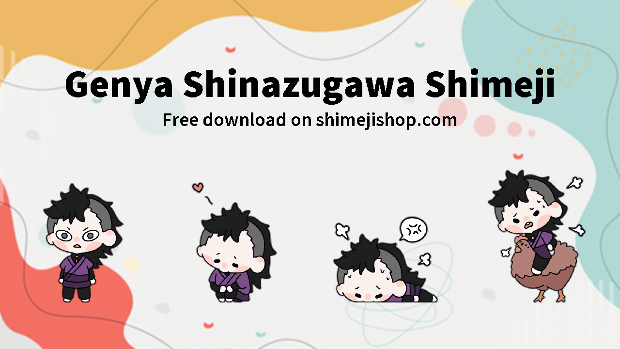 Genya Shinazugawa Shimeji Cover
