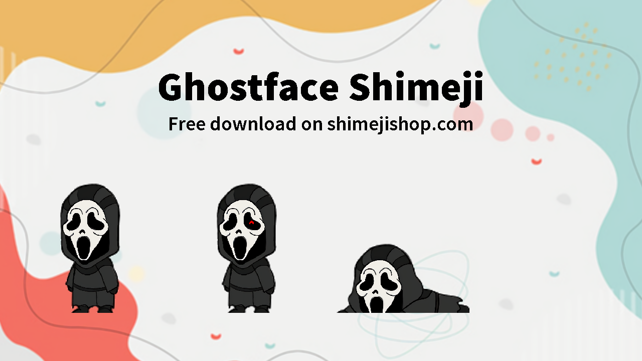 Ghostface Shimeji Cover