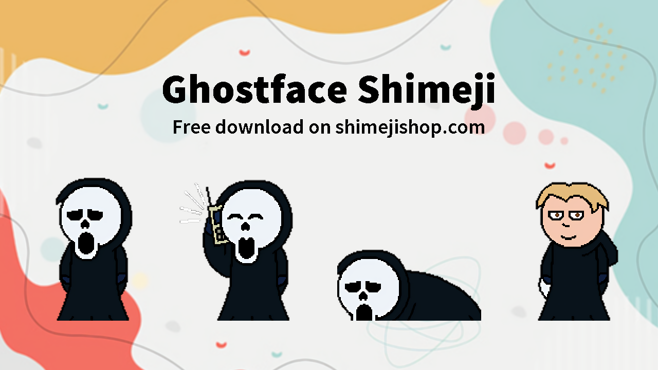 Ghostface Shimeji Cover