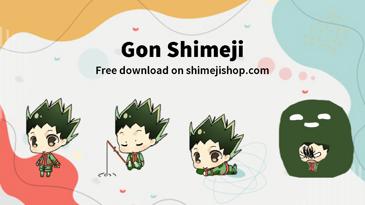 Gon Shimeji Cover