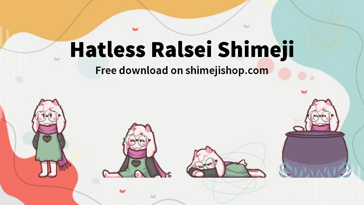 Hatless Ralsei Shimeji Cover