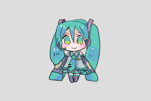 Hatsune Miku Shimeji featured image – free desktop pet from Vocaloid