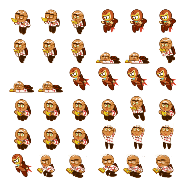 Hero Cookie Shimeji Sprite Preview