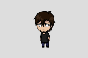 Herobrine Shimeji featured image – free desktop pet from Minecraft