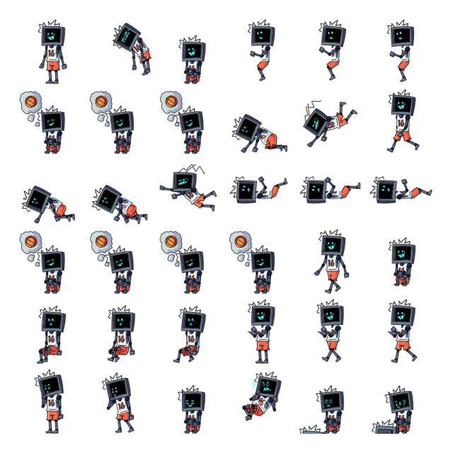 Hex Shimeji Sprite Preview