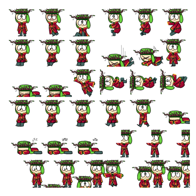 High Jew Elf King Shimeji Sprite Preview
