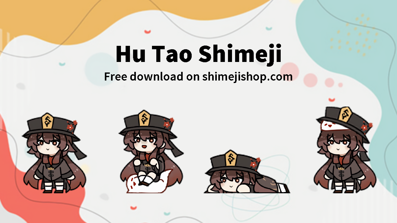 Hu Tao Shimeji Cover