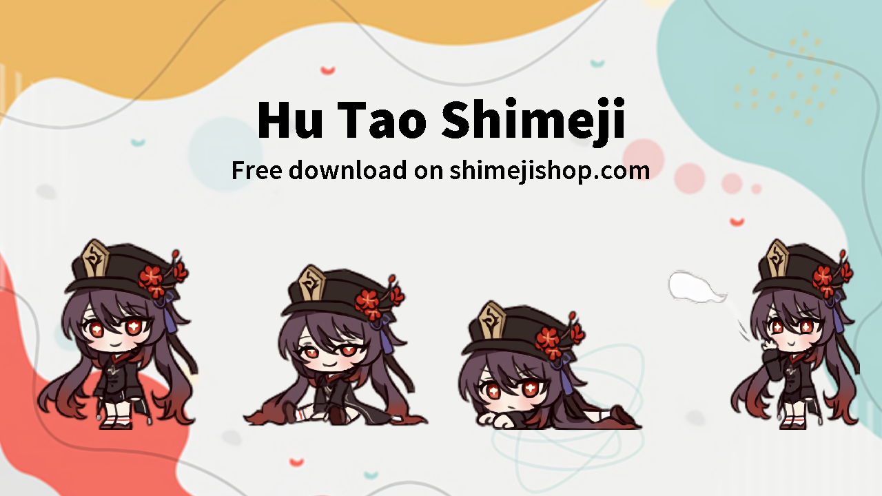 Hu Tao Shimeji Cover