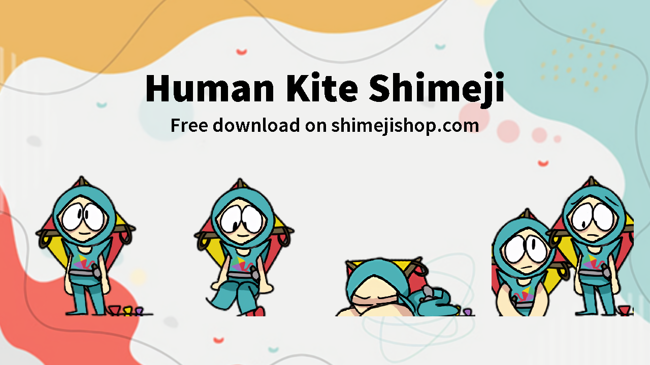Human Kite Shimeji Cover