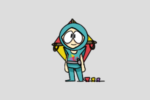 Human Kite Shimeji featured image – free desktop pet from South Park