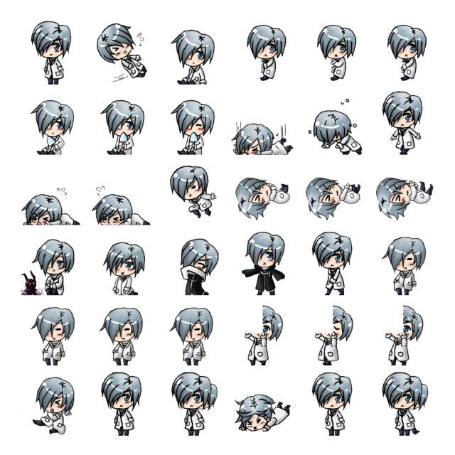 Ienzo Shimeji Sprite Preview
