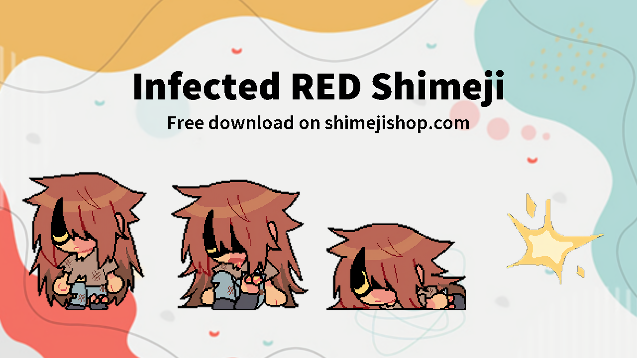 Infected RED Shimeji Cover