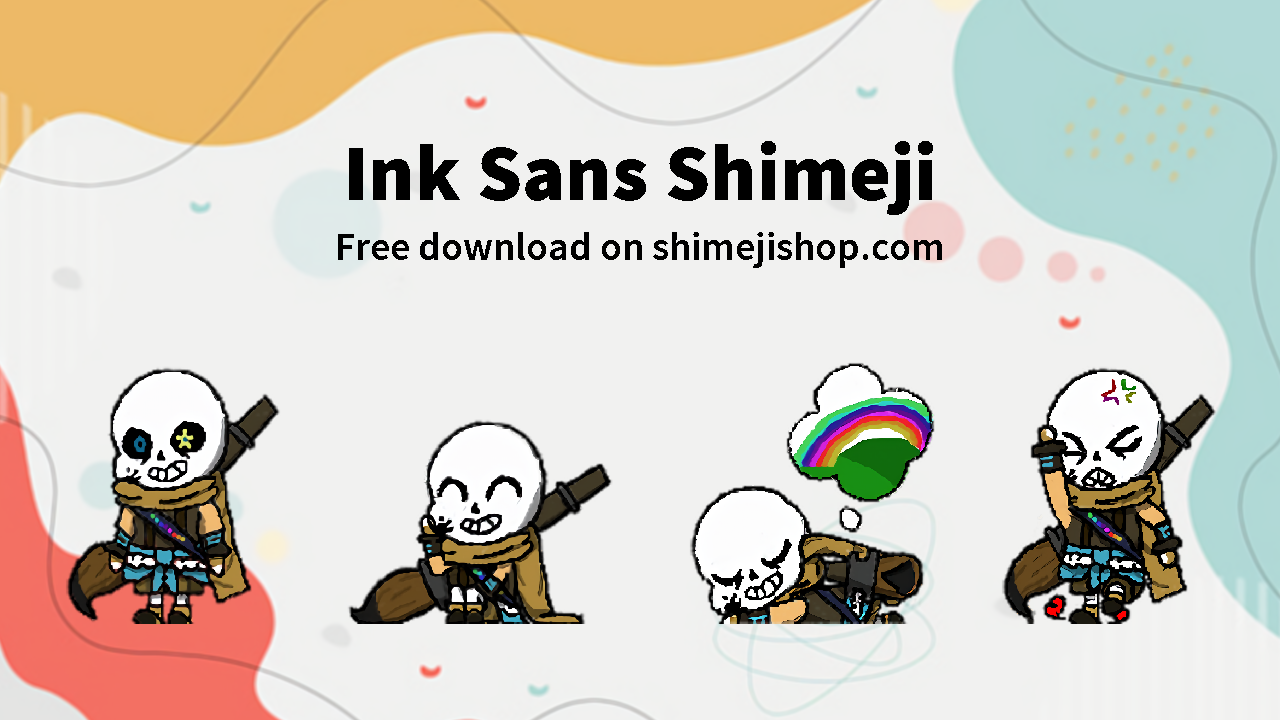 Ink Sans Shimeji Cover