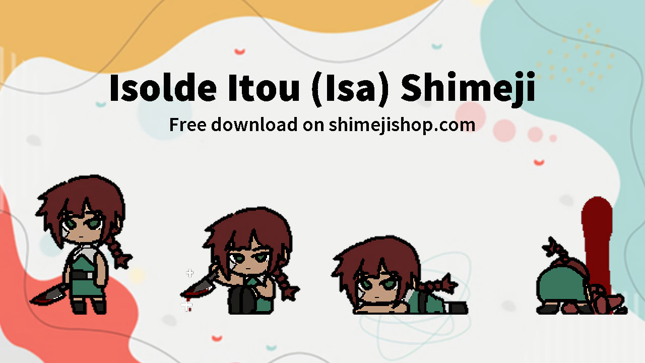 Isolde Itou (Isa) Shimeji Cover