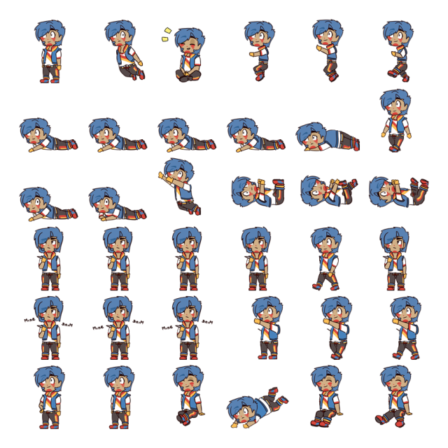 Jack Shimeji Sprite Preview