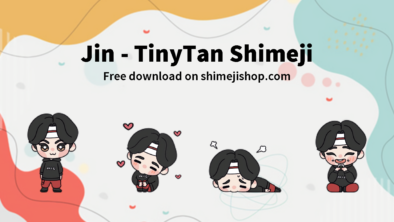 Jin - TinyTan Shimeji Cover