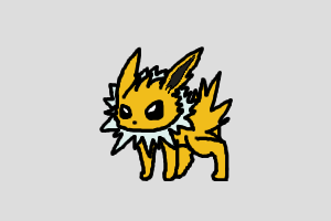 Jolteon Shimeji featured image – free desktop pet from Pokemon