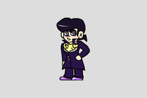 Josuke Higashikata Shimeji featured image – free desktop pet from JoJo's Bizarre Adventure