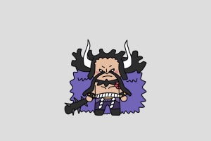 Kaido Shimeji featured image – free desktop pet from One Piece