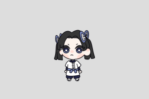 Kanzaki Aoi Shimeji featured image – free desktop pet from Kimetsu no Yaiba, Demon Slayer