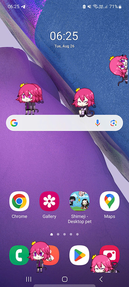 Katsuko Shimeji on Mobile
