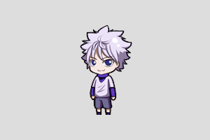 Killua Shimeji featured image – free desktop pet from Hunter x Hunter