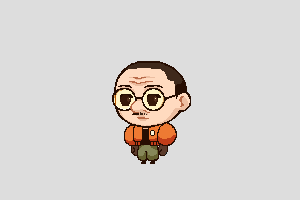 Kim Kitsuragi Shimeji featured image – free desktop pet from Disco Elysium