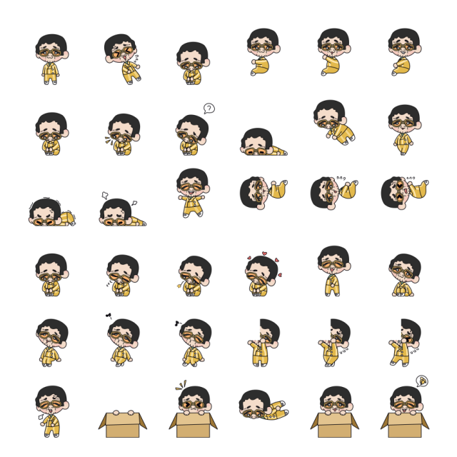 Kizaru Shimeji Sprite Preview
