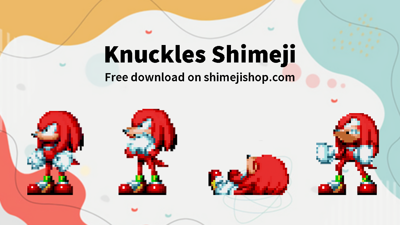 Knuckles Shimeji Cover