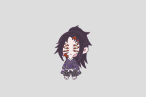 Kokushibo Shimeji featured image – free desktop pet from Kimetsu no Yaiba, Demon Slayer